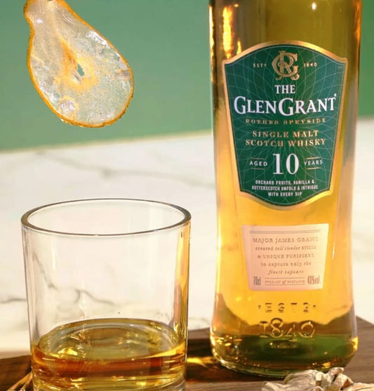 Уиски Glen grant 10 Y.O, 700 ml + чаша