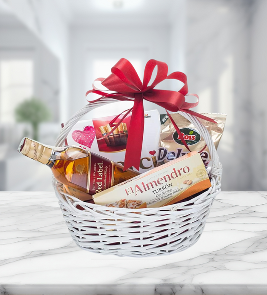 Подаръчна кошница с Уиски Johnie Walker , код 125