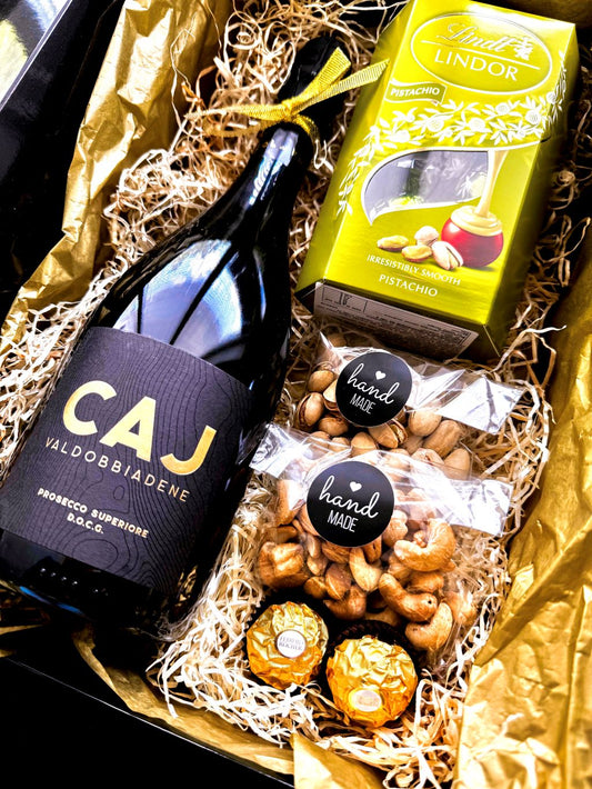 Подаръчна кутия с просеко Caj , код 314