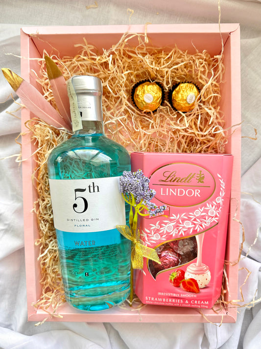 Подаръчна кутия с джин The 5th , код 318