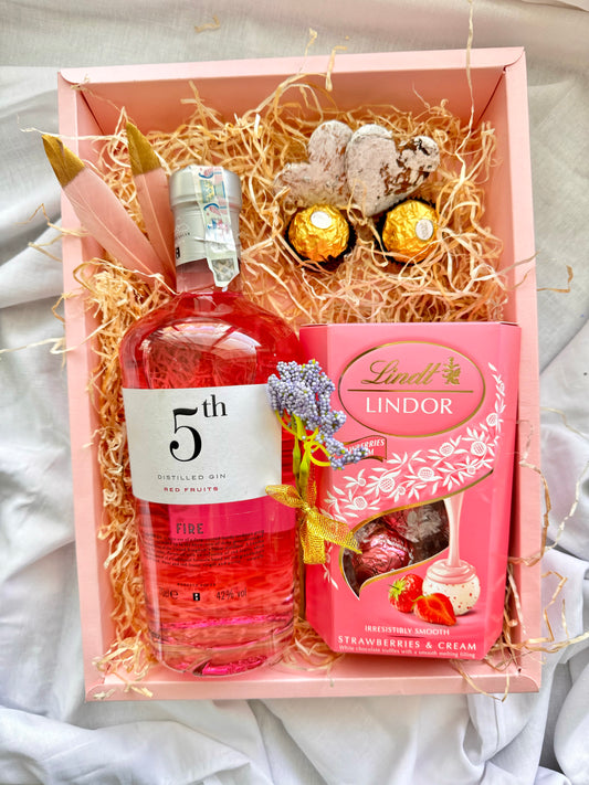 Подаръчна кутия с джин The 5th , код 319