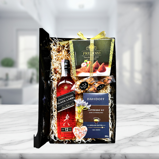 Подаръчна кутия с уиски Johnie Walker Black label , код 305