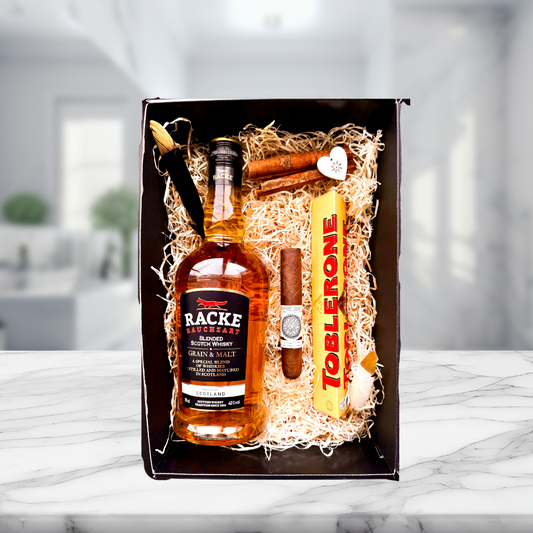 Подаръчна кутия с уиски Racke Rauchzart , код 308