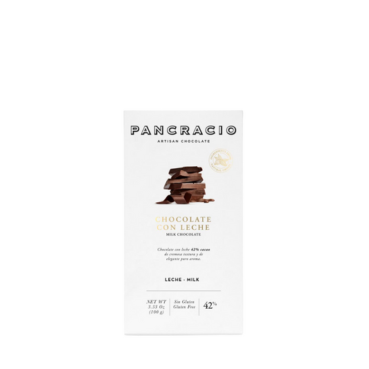 Шоколад Pancracio milk 42% chocolate 100 gr.