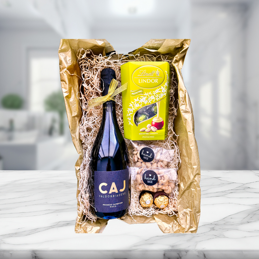 Подаръчна кутия с просеко Caj , код 314