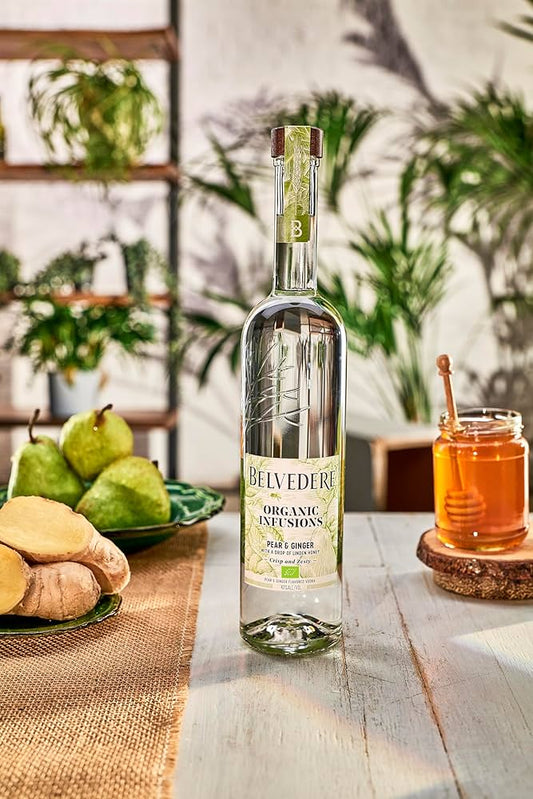 Полска водка Belvedere Organic Infusions - pear & ginger 700 мл