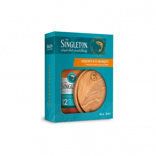 Уиски The Singleton 700 ml + дървена дъска