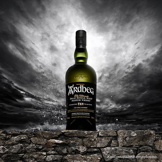 Шотландско уиски Ardbeg 10 Y.O, 700 мл