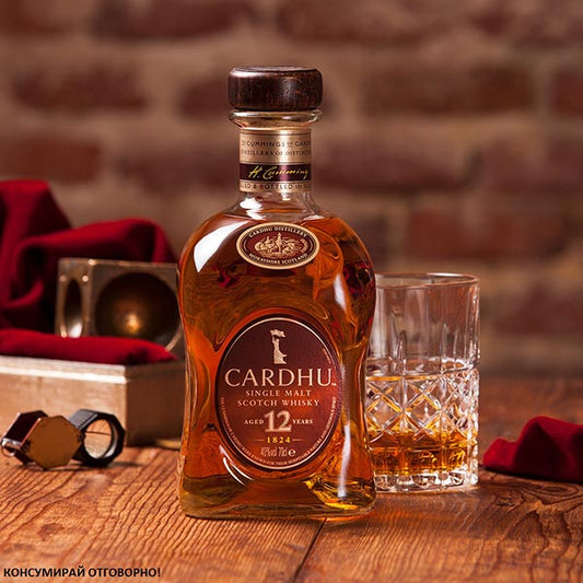 Шотландско уиски Cardhu 12 Y.O, 700 мл