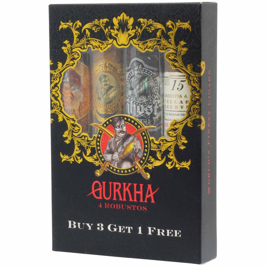 Пури Gurkha Robusto Sampler (4)