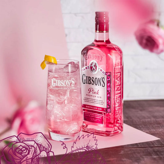 Английски джин Gibsons Pink, 700 ml