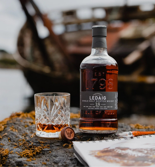 Шотландско уиски Ledaig 18 Y.O, 700 мл