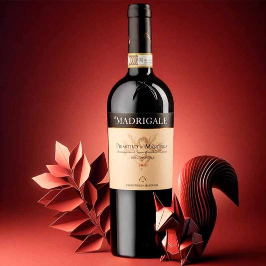 Червено вино Madrigale primitivo di manduria 750 ml