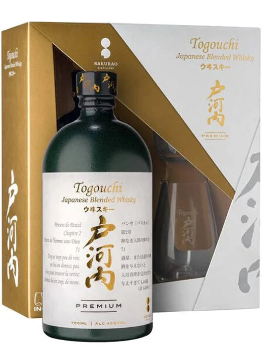 Уиски Togouchi 700 ml + 2 чаши