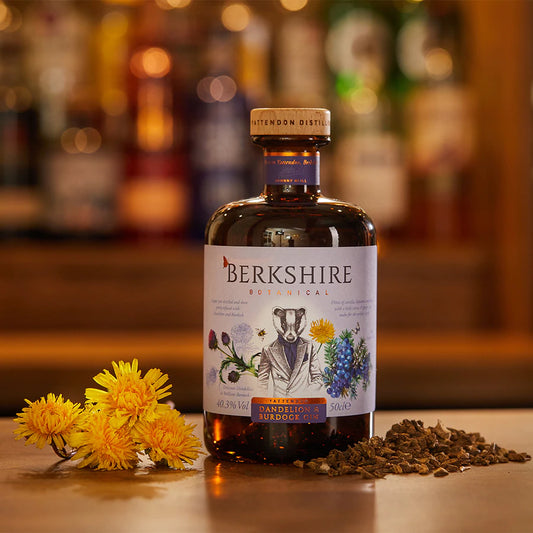 Английски джин Berkshire Dandelion & Burdock, 700 ml
