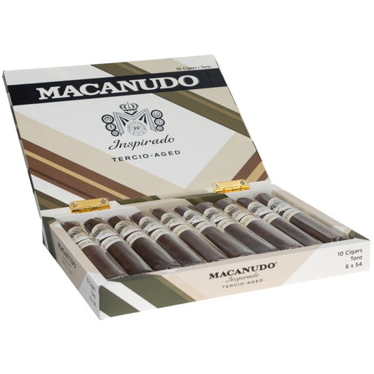 Macanudo inspirado tercio aged toro 10 бр