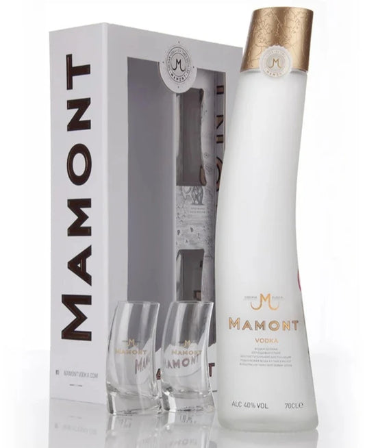 Водка Mamont 700 ml + 2 чаши