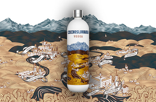 Водка Czechoslovakia 40% 700 мл