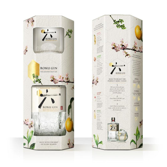 Джин Roku 700 ml + чаша