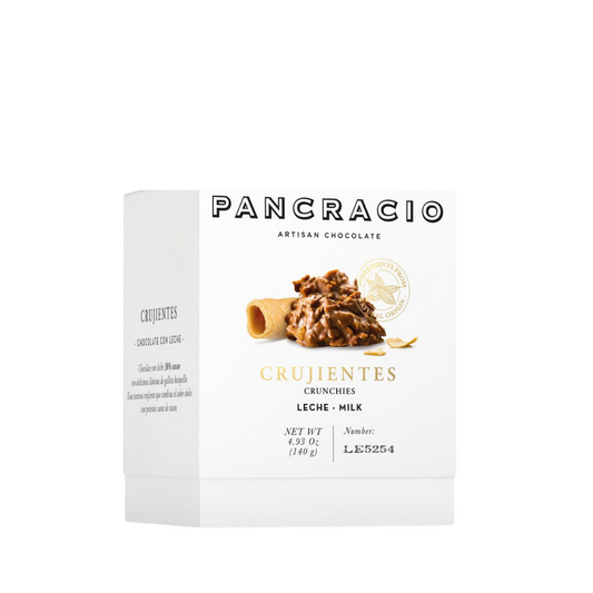 Шоколадови бонбони Pancracio leche-milk crujientes 140 gr.