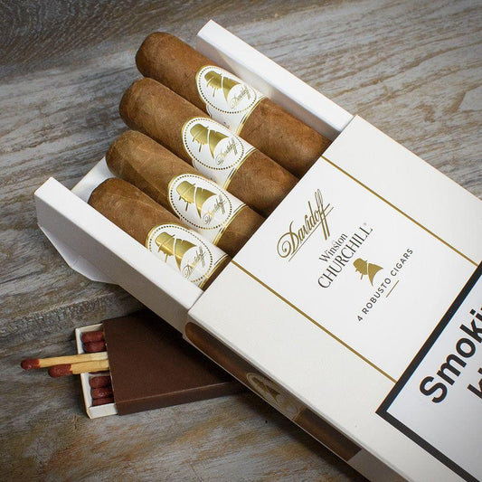 Davidoff Winston churchill robusto - 4 бр