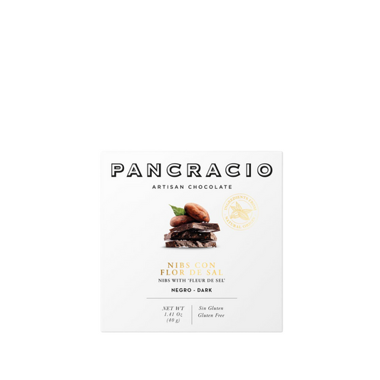 Шоколад Pancracio ngro-dark nibs feor de sal
