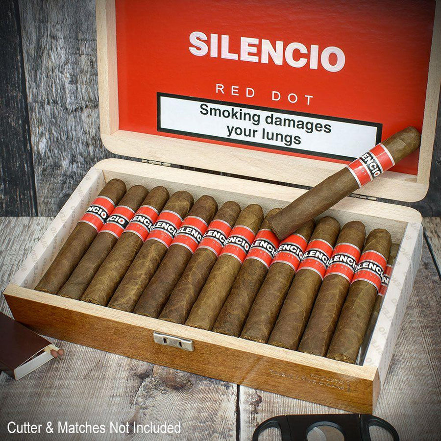 Sillencio red dot robusto - 25 бр