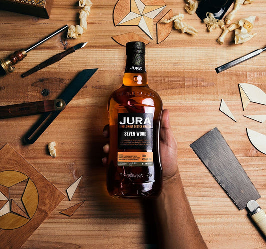 Шотландско уиски Jura Seven wood, 700 мл