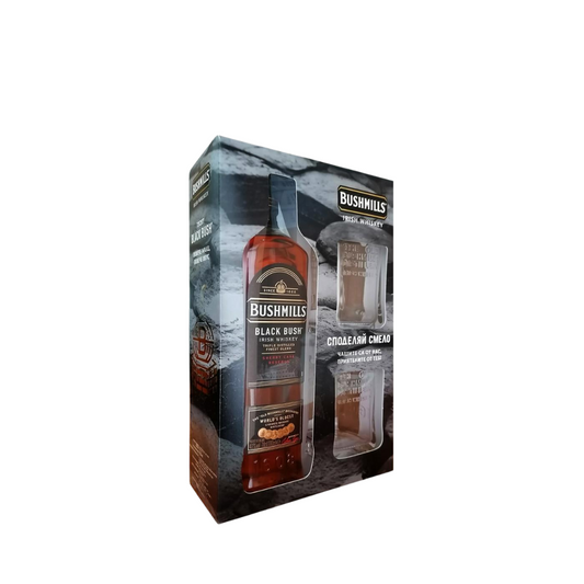 Уиски Bushmills Black bush 700 ml + 2 чаши