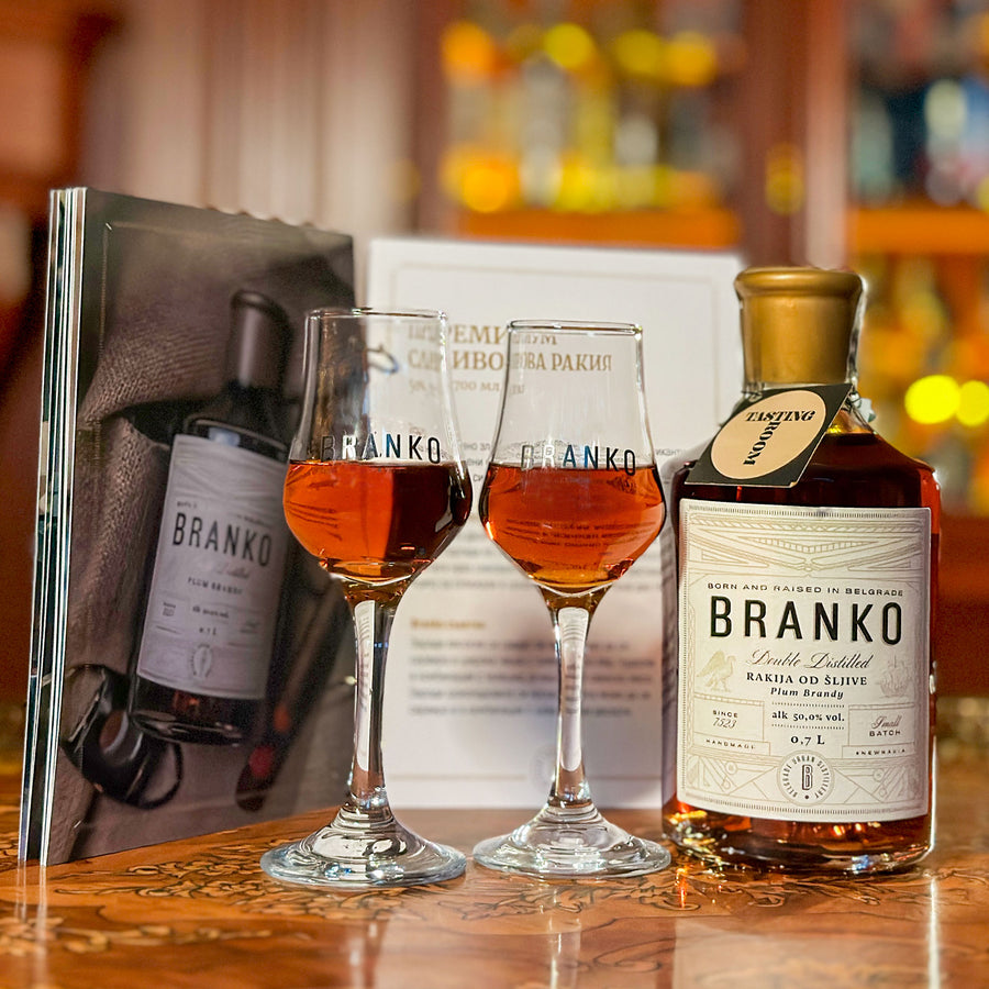 Сливова ракия Branko Premium  , 700 ml