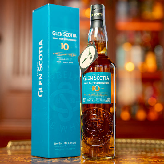 Шотландско уиски Glen Scotia 10 Y.O, 700 мл
