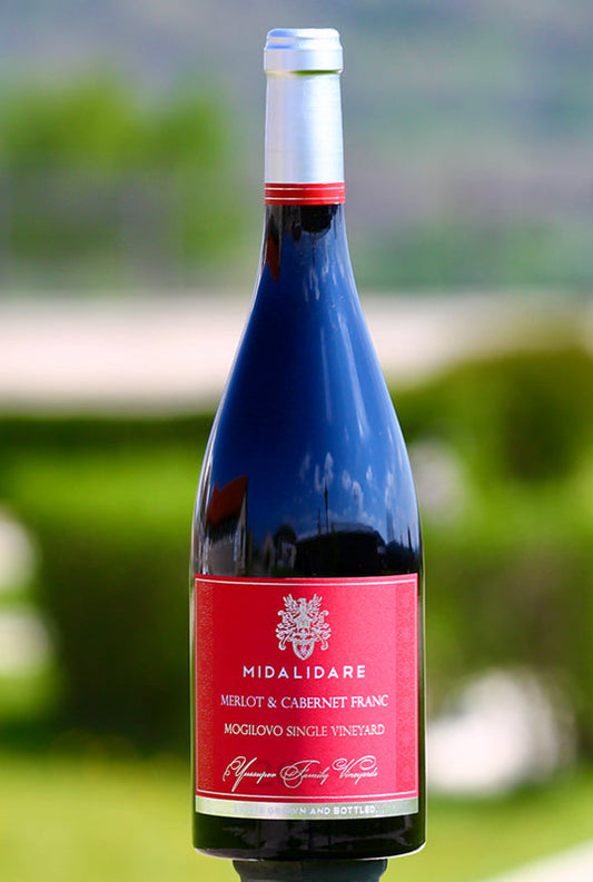 Червено вино Midalidare merlot cabernet franc 750 ml