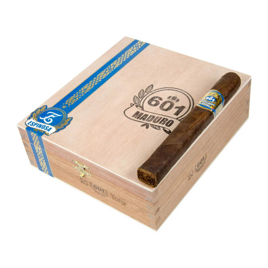 Пури Espinosa 601 Blue Label Maduro Toro (20)
