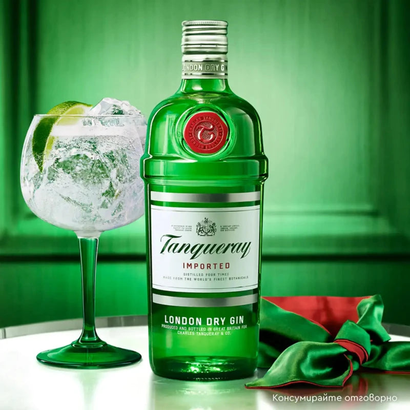 Джин Tanqueray 700 ml + чаша