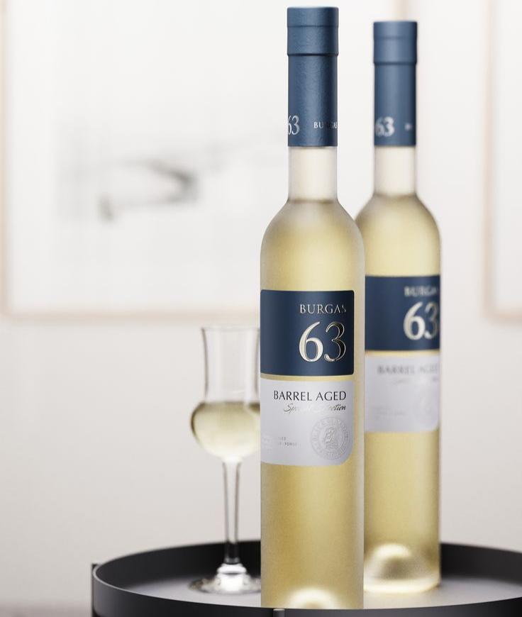Гроздова ракия Burgas 63 Barrel  , 500 ml