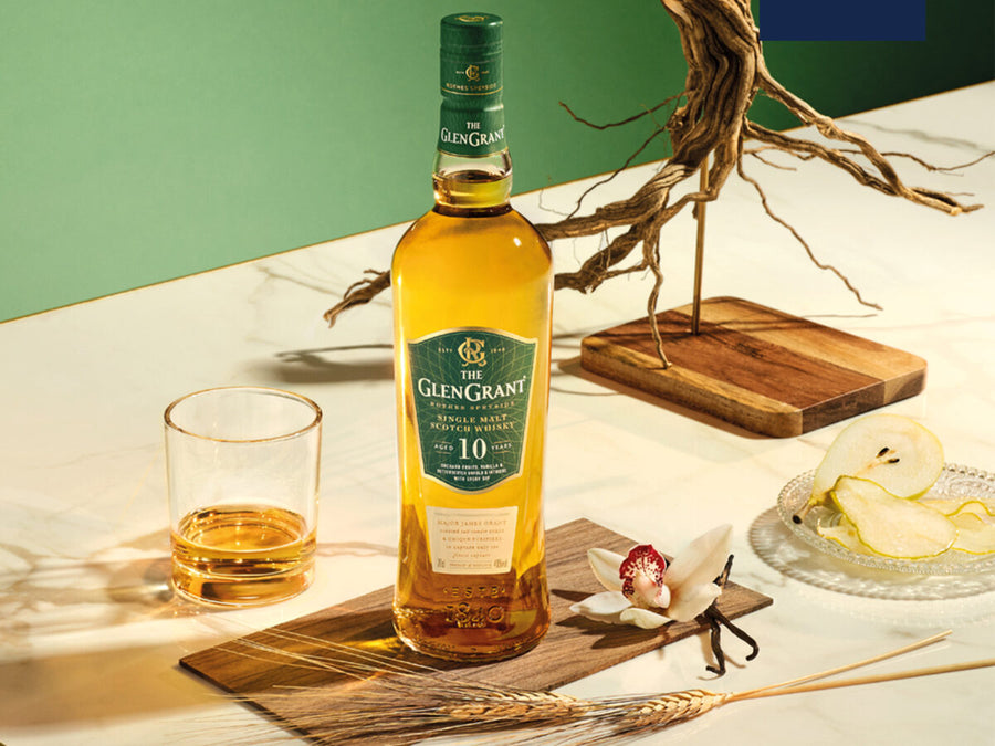 Шотландско уиски Glen Grant Single Malt , 10 Y.O, 700 мл
