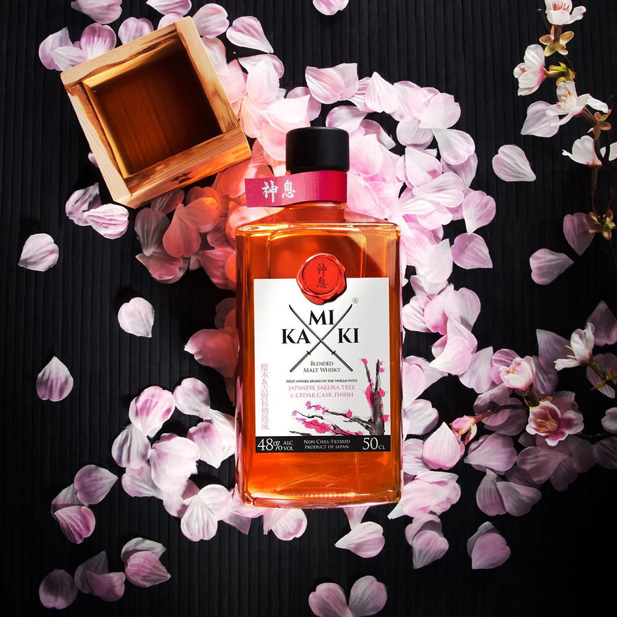 Японско уиски Kamiki Sakura  , 500 ml