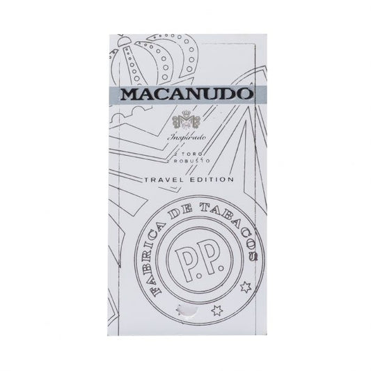 Macanudo White travel edition - 4 бр