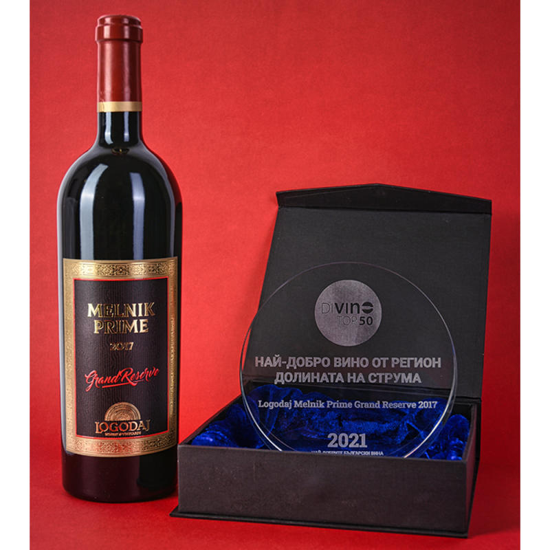 Червено вино Melnik prime 750 ml