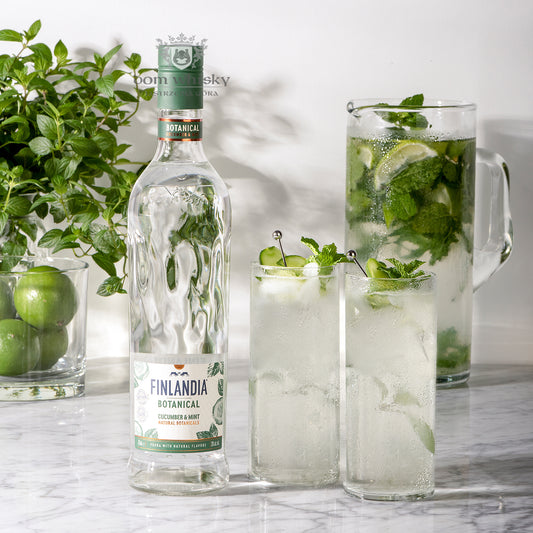 Финландска водка Finlandia botanical cucumber & mint 700 мл